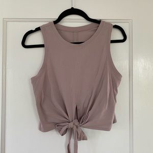 Lululemon Sleeveless Tie Front Top